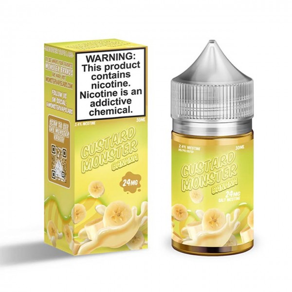 Custard Monster Salts - Banana