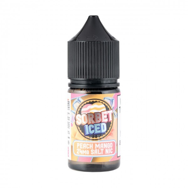 Sorbet Pop ICED Salt - Peach Mango