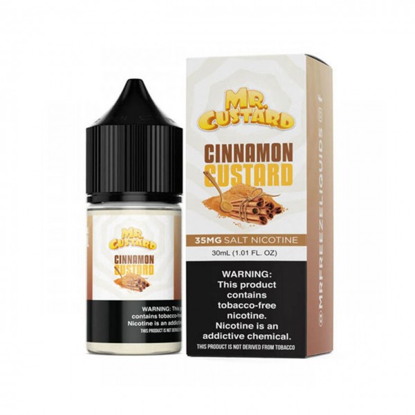 Mr. Custard TFN Salt - Cinnamon Custard