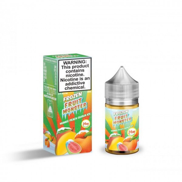 Frozen Fruit Monster Salt - Mango Peach Guava ICE