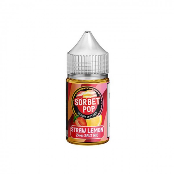 Sorbet Pop Salt - Straw Lemon
