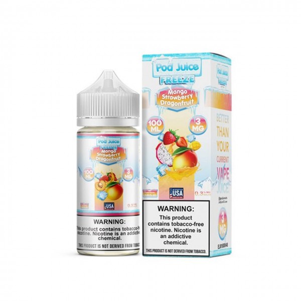 Pod Juice Freeze TFN - Mango Strawberry Dragonfruit