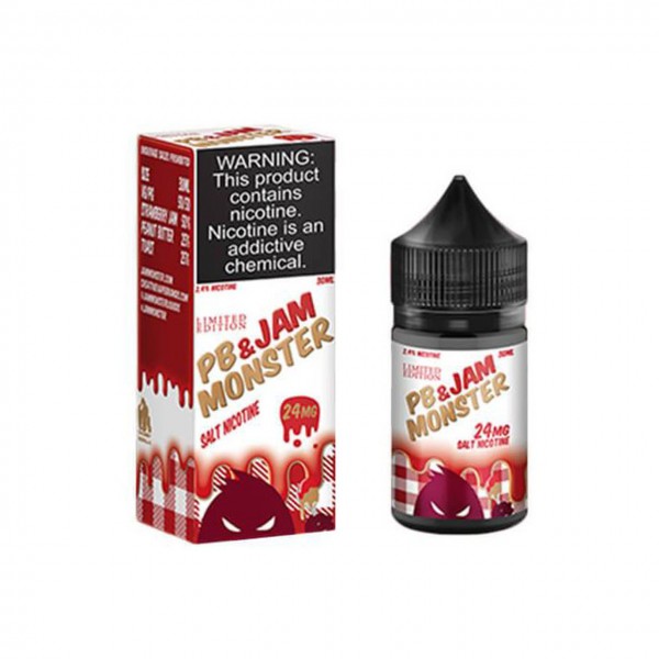 Jam Monster Salts - PB & Jam Strawberry