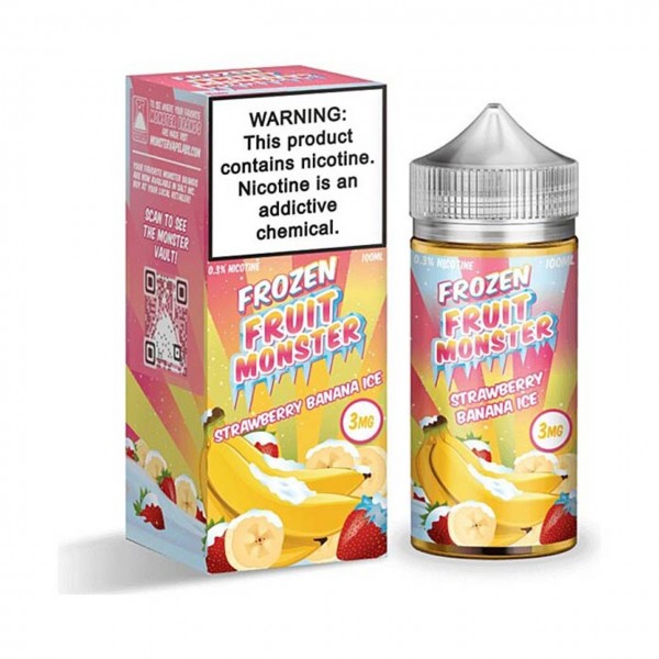 Frozen Fruit Monster - Strawberry Banana ICE