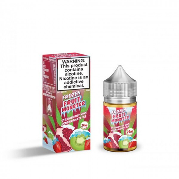 Frozen Fruit Monster Salt - Strawberry Kiwi Pomegranate ICE