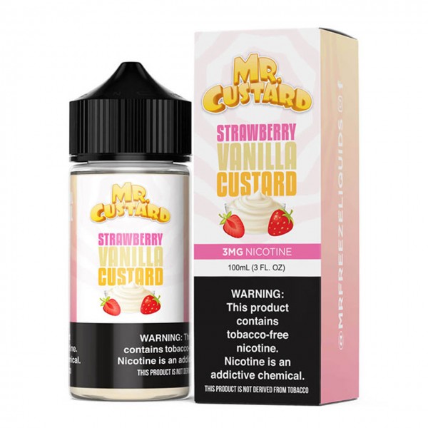 Mr. Custard TFN - Strawberry Vanilla Custard