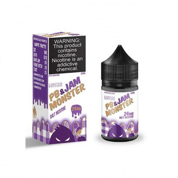 Jam Monster Salts - PB & Jam Grape