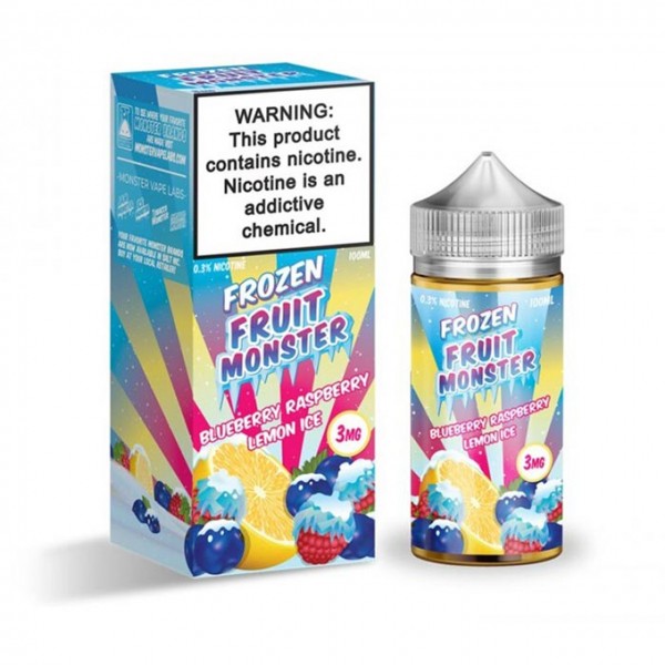 Frozen Fruit Monster - Blueberry Raspberry Lemon ICE